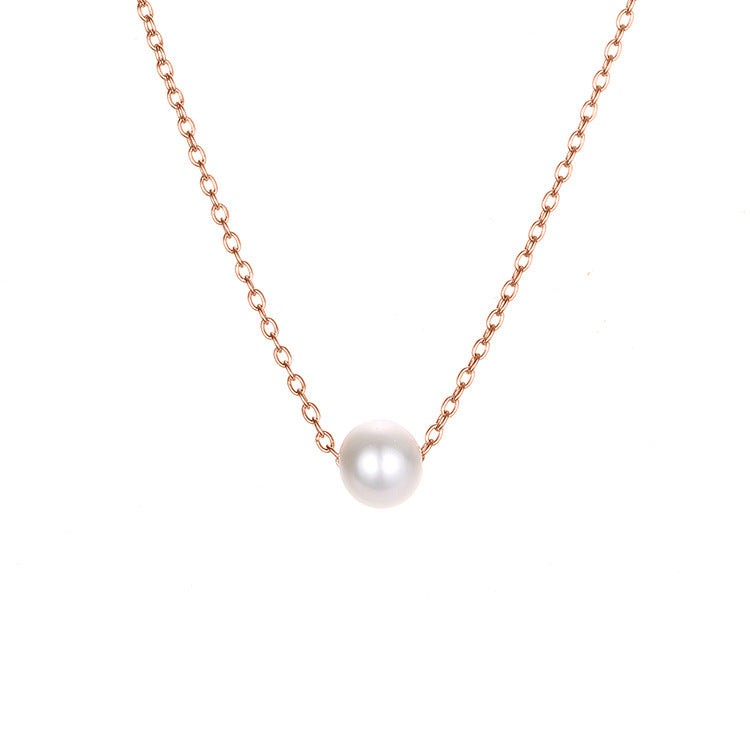 Elegant Pearl Pendant Necklace