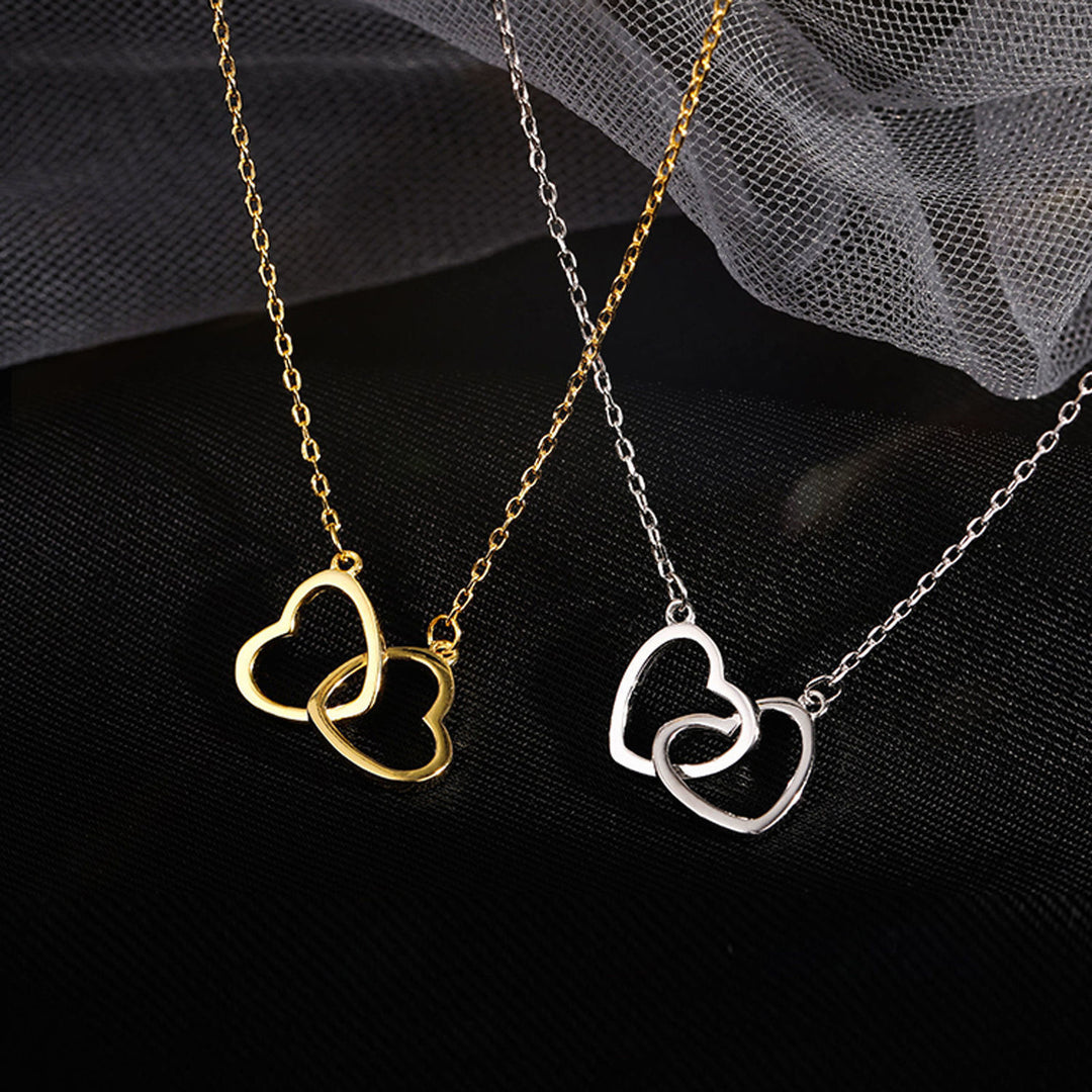 Elegant Heart 18K Gold Necklace