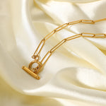 Load image into Gallery viewer, Gold Plated Pendant Necklace
