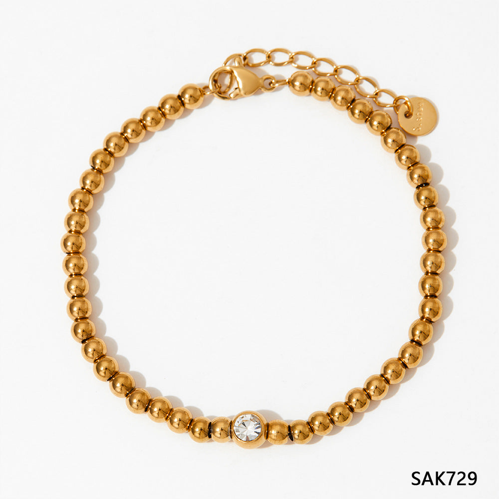 Gold Plated Geometric Bracelets