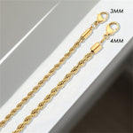 Load image into Gallery viewer, U Shape Gold Plated Necklace
