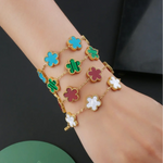 Load image into Gallery viewer, Four Leaf Clover Bracelet
