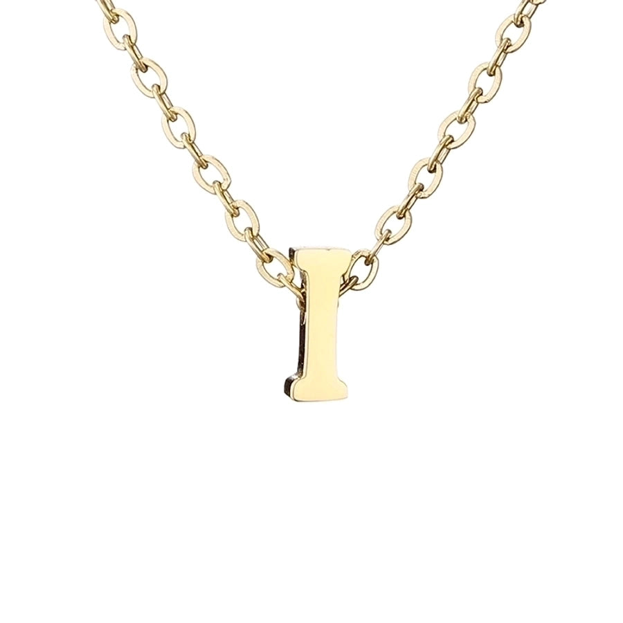 Stylish Letter Plating Necklace