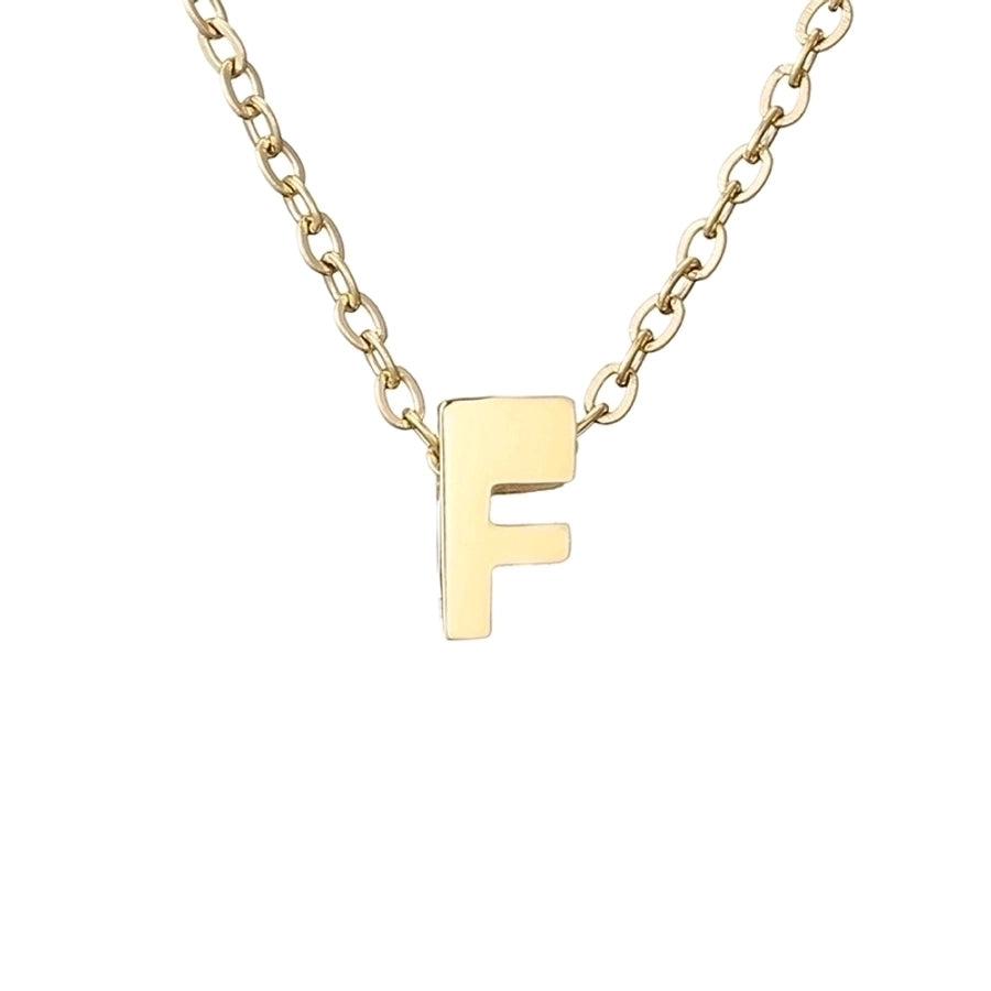 Stylish Letter Plating Necklace