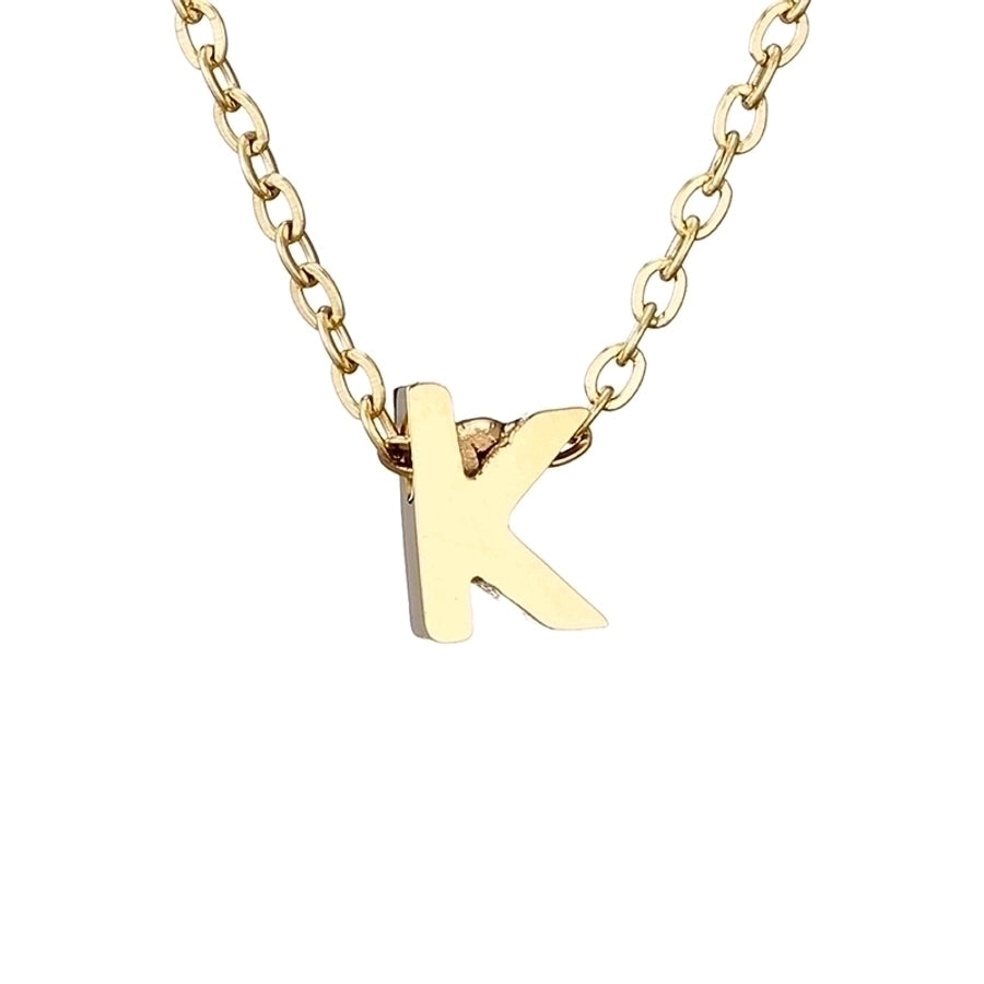 Stylish Letter Plating Necklace