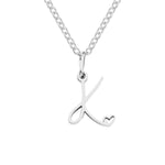 Load image into Gallery viewer, Letter Pendant Stainless Steel Necklace
