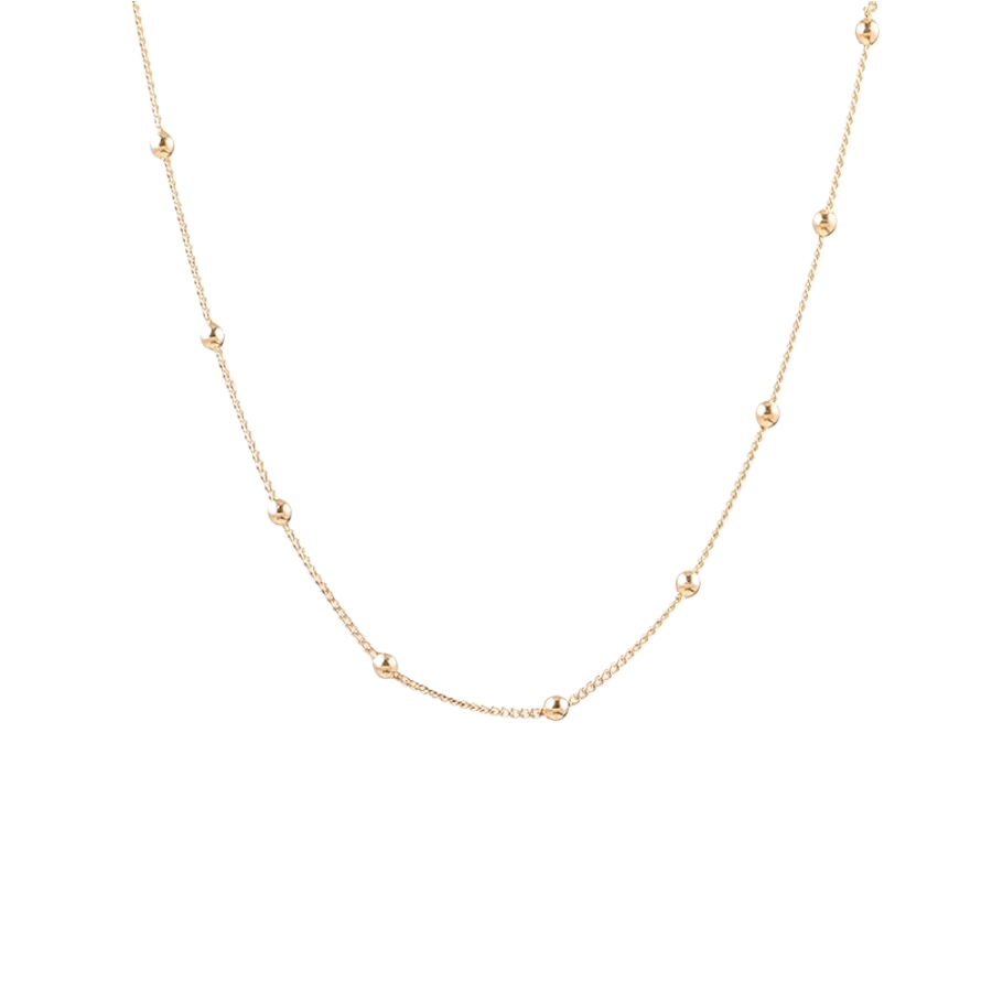 Elegant Geometric Gold Necklace