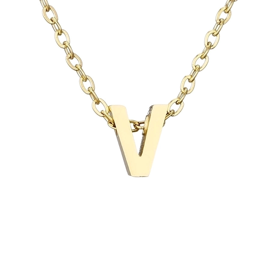 Stylish Letter Plating Necklace