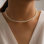 Load image into Gallery viewer, Pearl Heart Necklace
