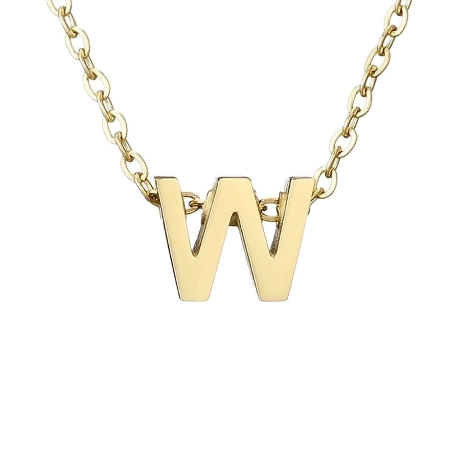 Stylish Letter Plating Necklace