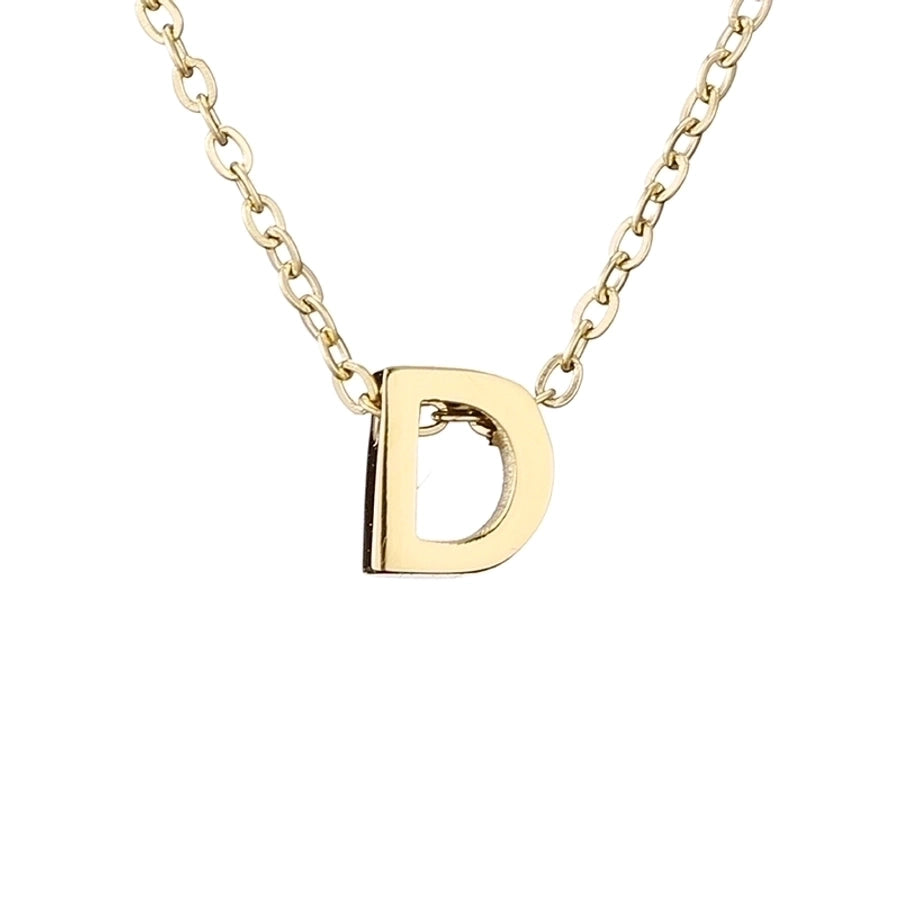 Stylish Letter Plating Necklace