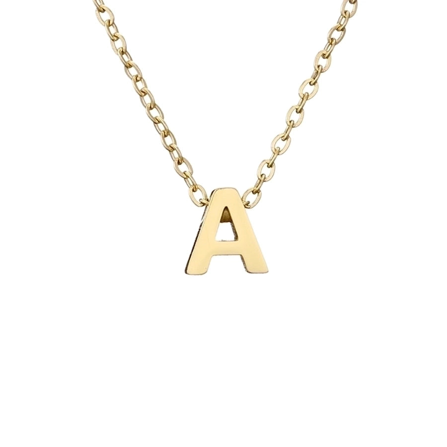 Stylish Letter Plating Necklace