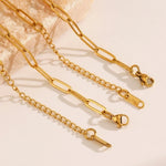 Load image into Gallery viewer, 18K Gold Plated Chain Necklace
