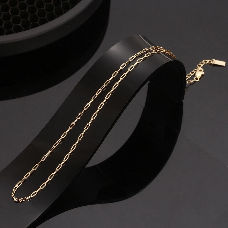 Sterling Silver Geometric Necklace