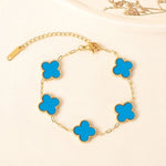 Load image into Gallery viewer, Four Leaf Clover Bracelet
