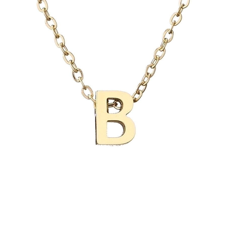 Stylish Letter Plating Necklace