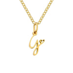 Load image into Gallery viewer, Letter Pendant Stainless Steel Necklace
