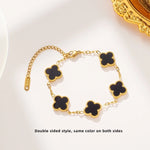 Load image into Gallery viewer, Four Leaf Clover Bracelet
