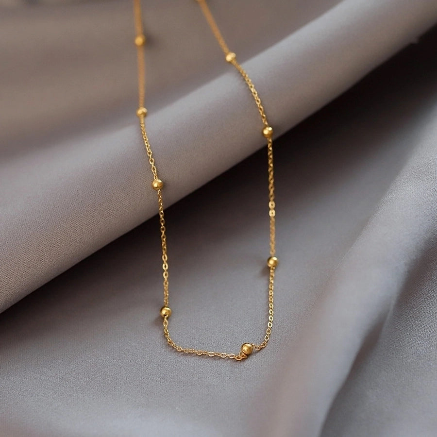 Elegant Geometric Gold Necklace