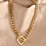 Load image into Gallery viewer, 18K Gold Plated Geometric Necklace
