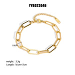 Load image into Gallery viewer, 18K Gold Plated Geometric Bracelet
