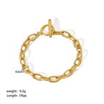 Load image into Gallery viewer, 18K Gold Plated Geometric Bracelet
