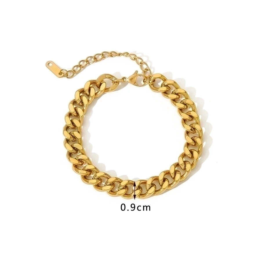 18K Gold Plated Stainless Steel Bracelet