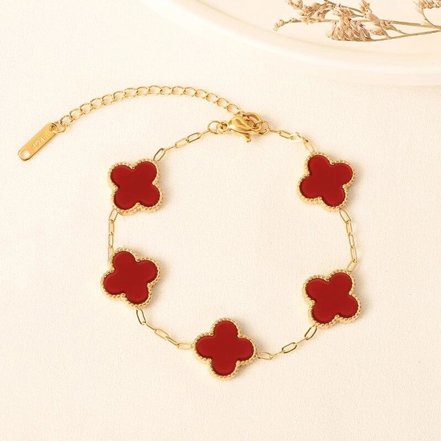 Four Leaf Clover Bracelet