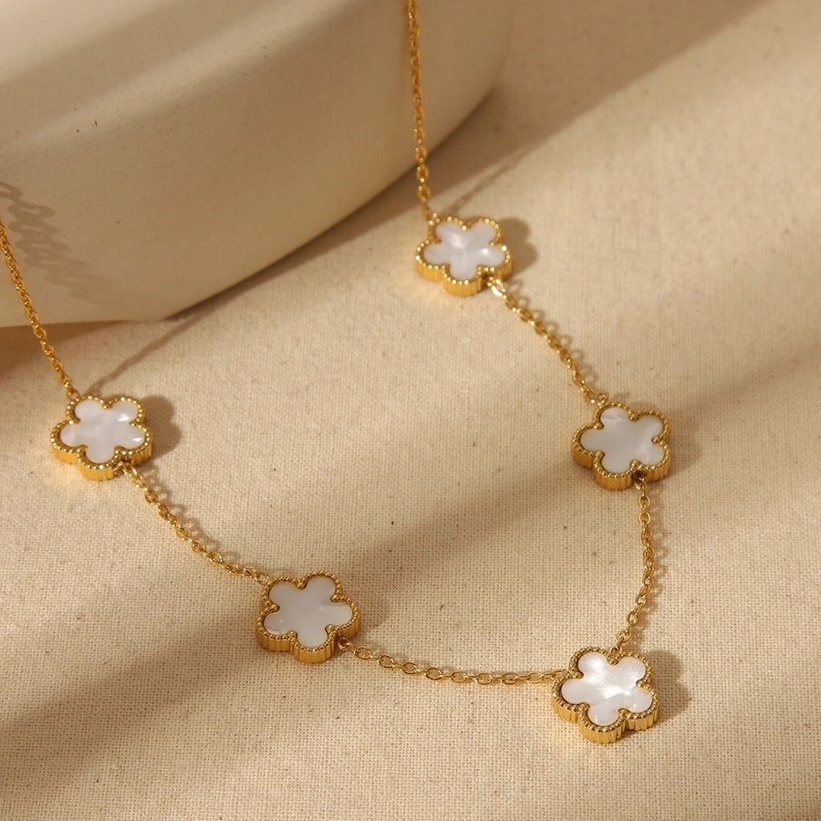 18K Gold Curb Chain Necklace