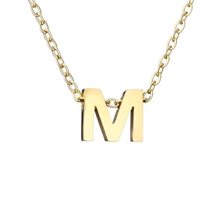 Stylish Letter Plating Necklace