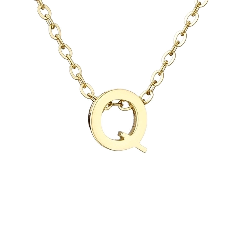 Stylish Letter Plating Necklace