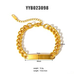 Load image into Gallery viewer, 18K Gold Plated Geometric Bracelet
