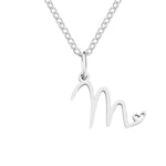 Load image into Gallery viewer, Letter Pendant Stainless Steel Necklace
