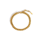 Load image into Gallery viewer, 18K Gold Plated Geometric Bracelet
