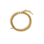 Load image into Gallery viewer, 18K Gold Plated Geometric Bracelet
