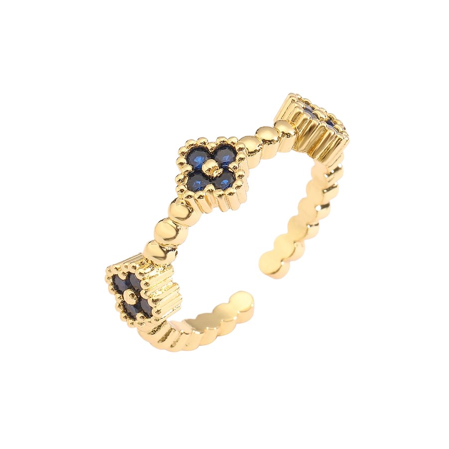 18K Gold Geometric Ring