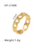 Load image into Gallery viewer, Geometric Open Ring - 18K Gold
