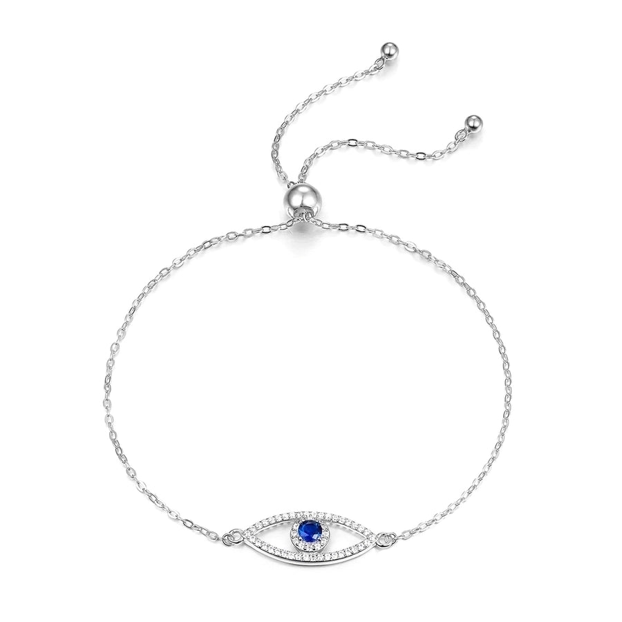 Devil's Eye Silver Bracelet