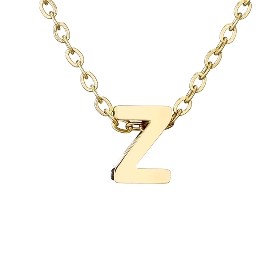 Stylish Letter Plating Necklace