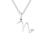 Load image into Gallery viewer, Letter Pendant Stainless Steel Necklace
