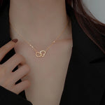 Load image into Gallery viewer, Elegant Heart 18K Gold Necklace
