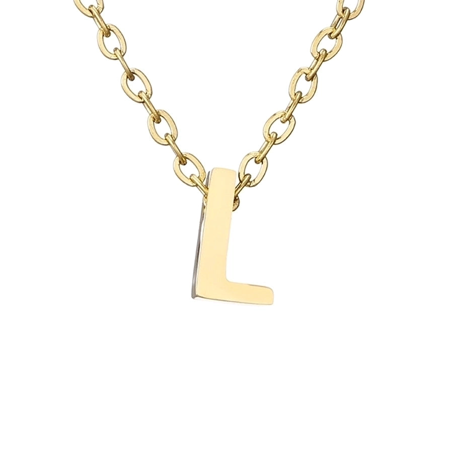 Stylish Letter Plating Necklace