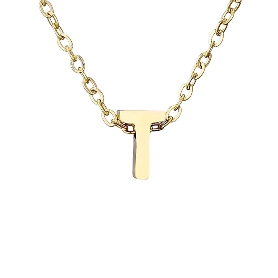 Stylish Letter Plating Necklace