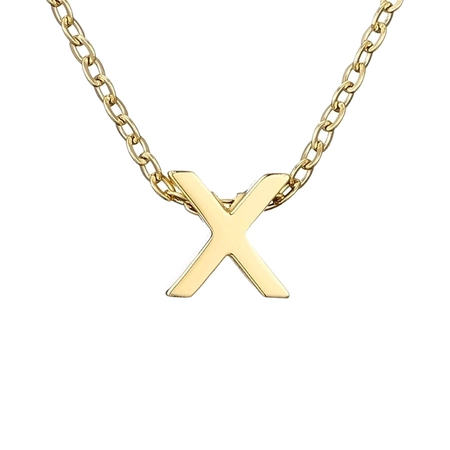 Stylish Letter Plating Necklace