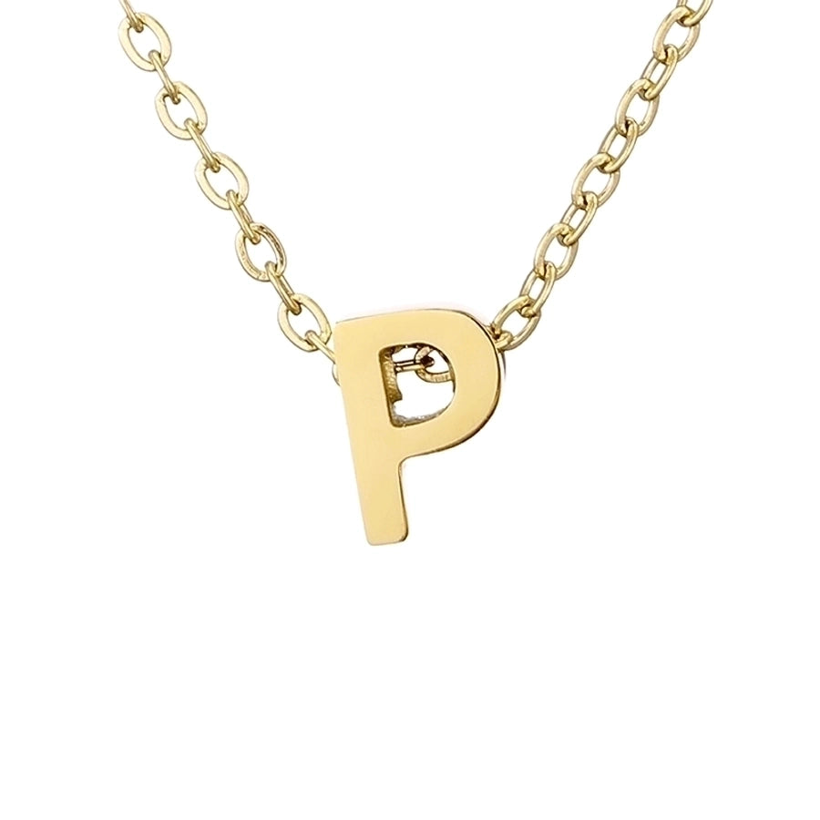 Stylish Letter Plating Necklace