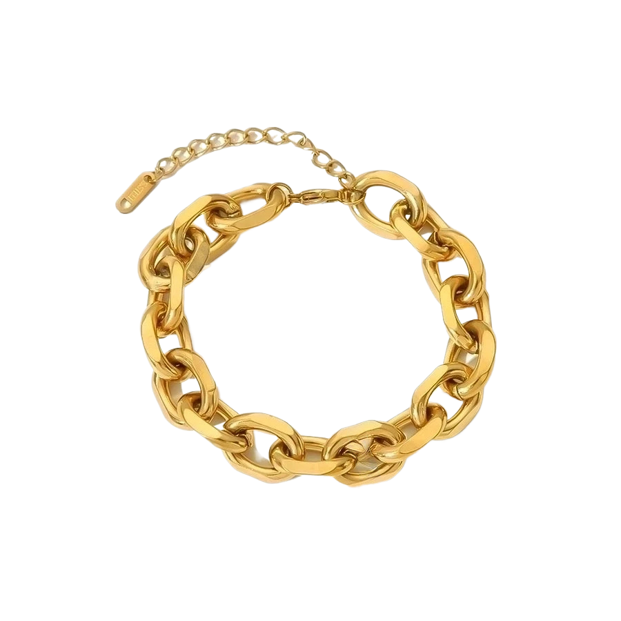 18K Gold Plated Stainless Steel Bracelet