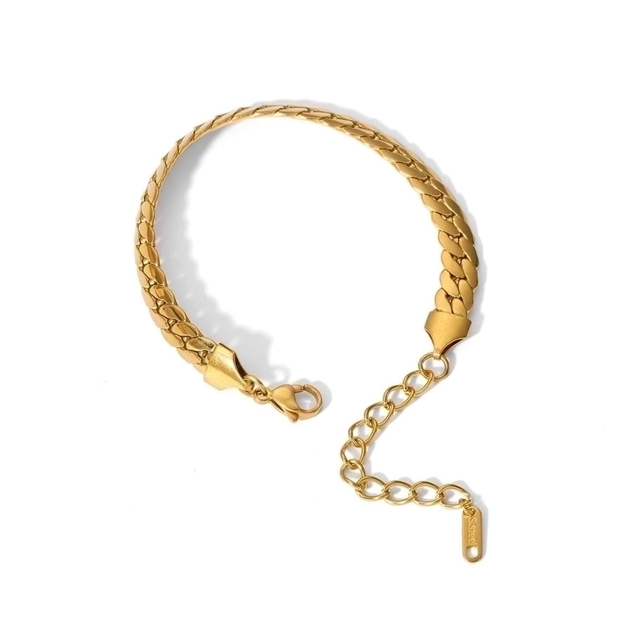 18K Gold Plated Geometric Bracelet