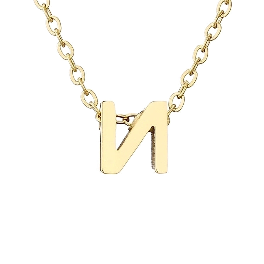 Stylish Letter Plating Necklace