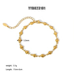 Load image into Gallery viewer, 18K Gold Plated Geometric Bracelet
