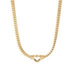 Load image into Gallery viewer, Retro Titanium Steel Gold Necklace
